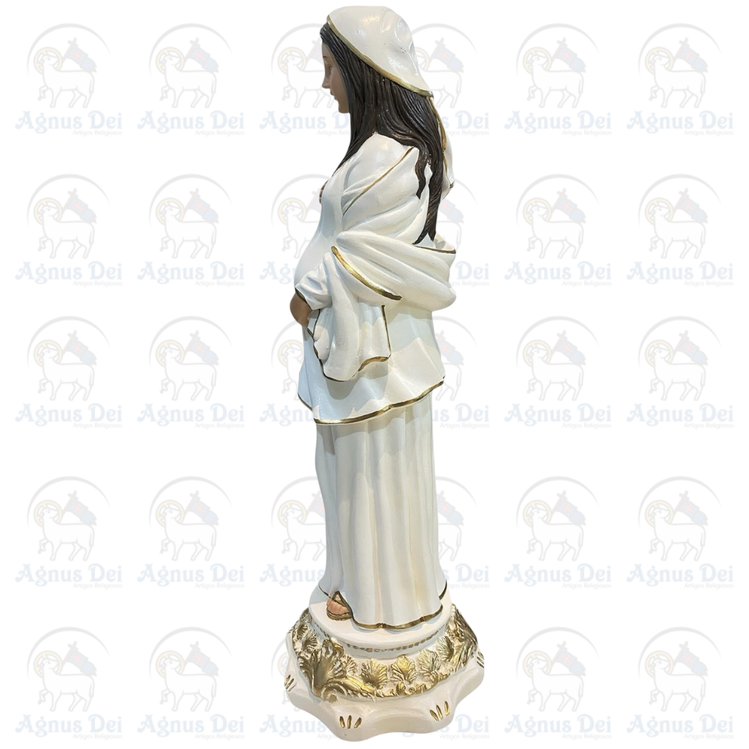 Nossa Senhora Grávida Marfim 40cm