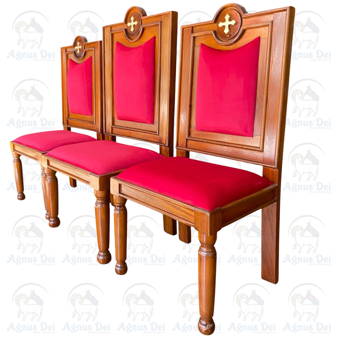 Conjunto de Cadeiras Apostólico