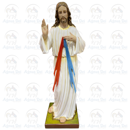 Jesus Misericordioso em Fibra 130 cm