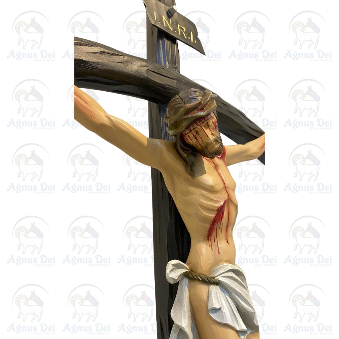 Crucifixo Colorido 100 cm
