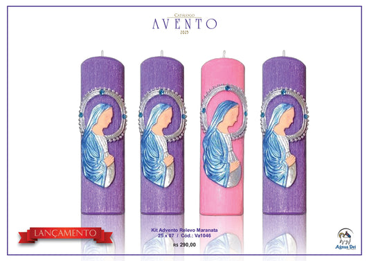 Kit Advento Relevo Maranata
