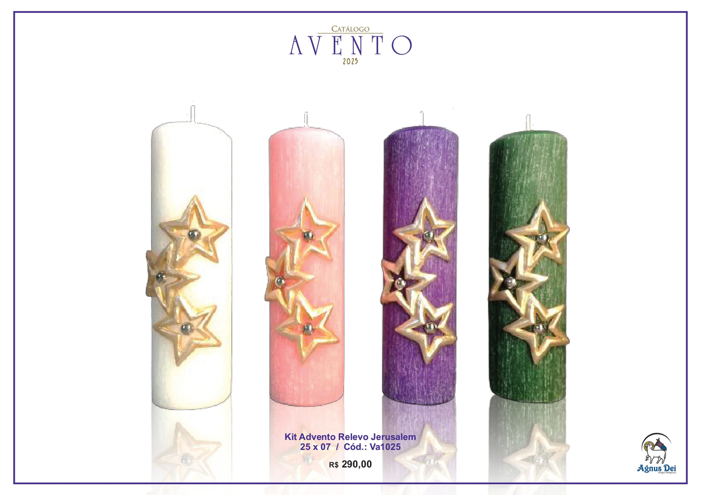 Kit Advento Relevo Jerusalem