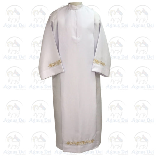 Túnica AD Bordado Trigo e Uva