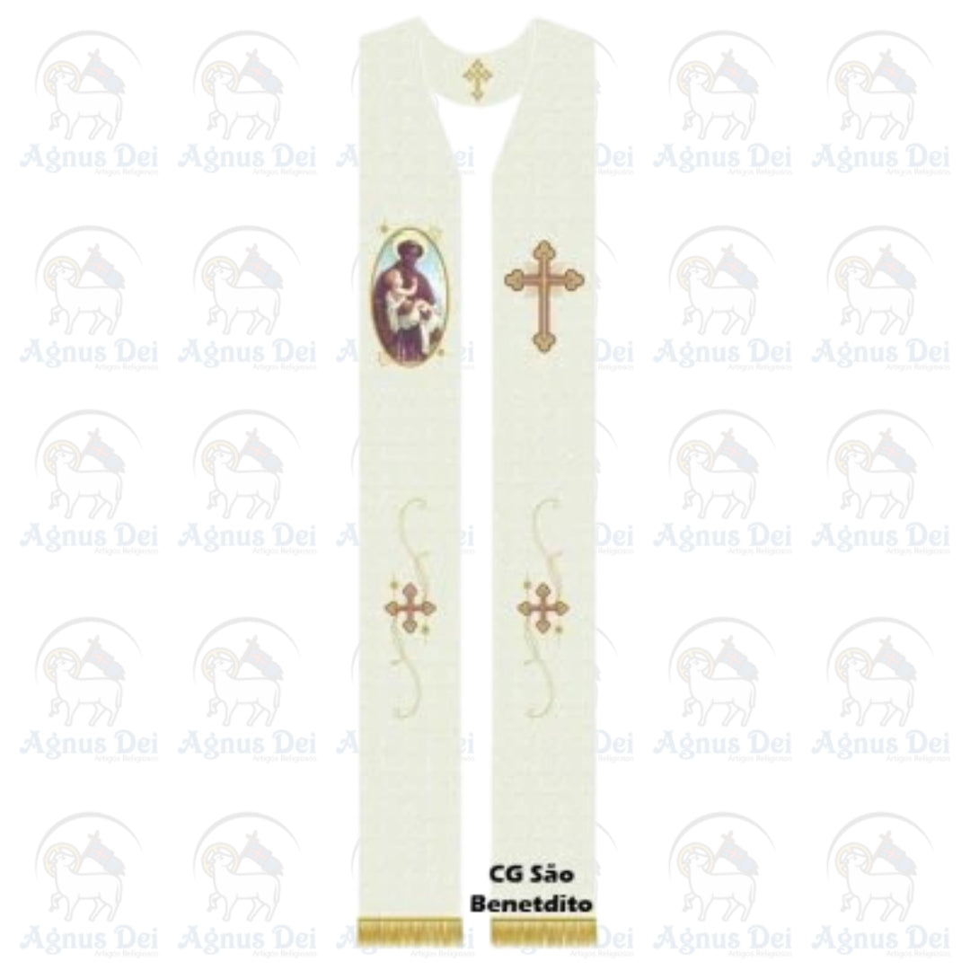 Estola Sacerdotal São Benedito CN 042 01