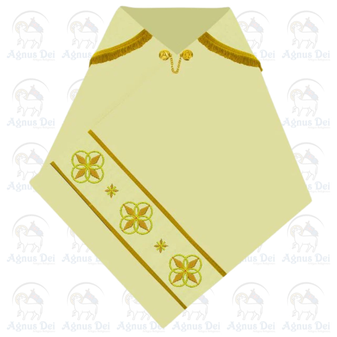 Véu Umeral para Bênção do Santíssimo com Pedras Swarovski CE 601 3024