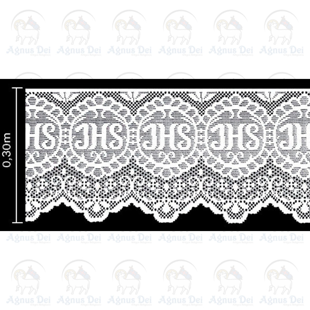 Renda 30 cm 1633 Nacional