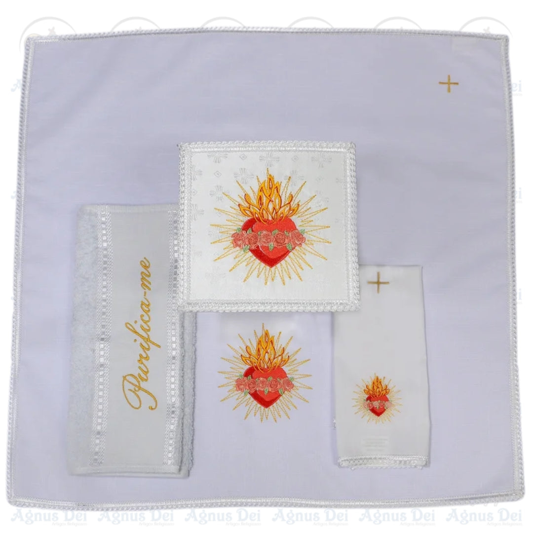 Conjunto de Alfaias Bordado Santos CE 300 B78