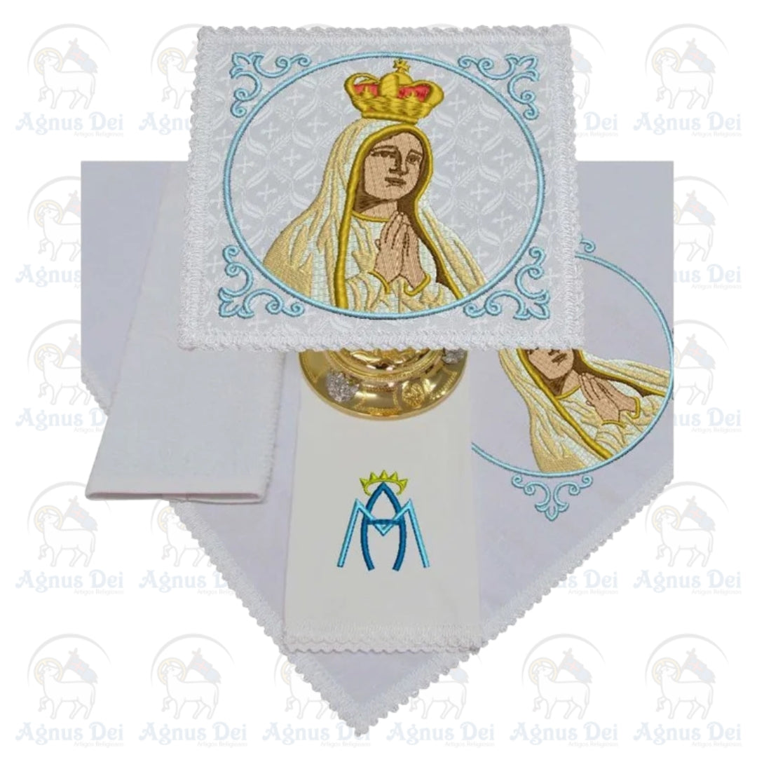 Conjunto de Alfaias Bordado Santos CE 301 B164