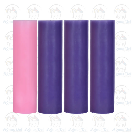 Kit Advento velas lisas