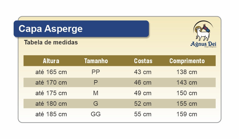 Capa de Asperges CE 605 2106