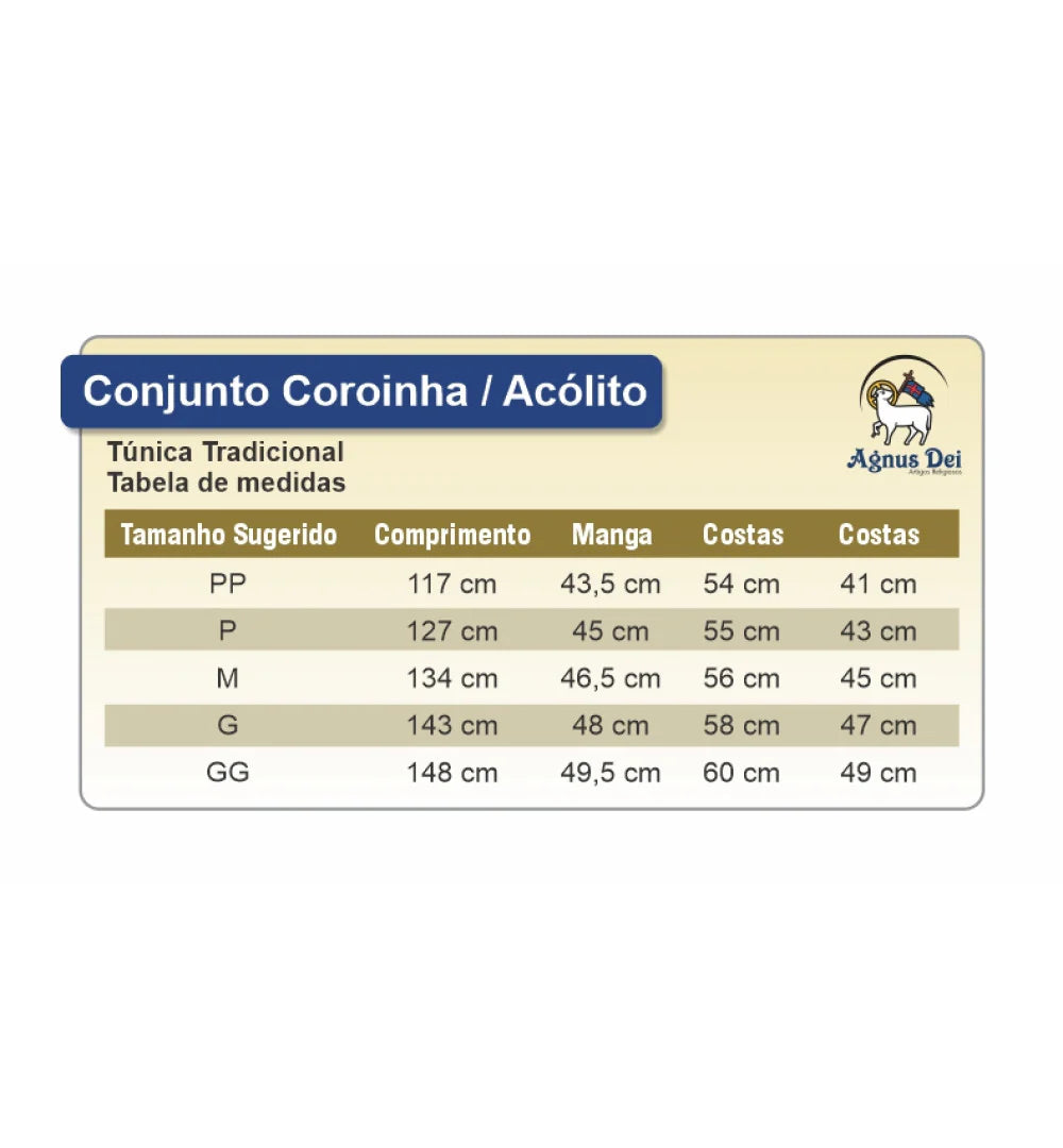Conjunto Coroinha AD