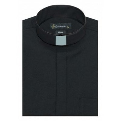Camisa Clerical Manga Curta CE
