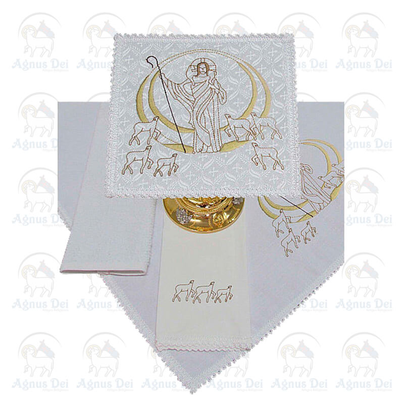Conjunto de Alfaias Bordado Santos CE 300 B30