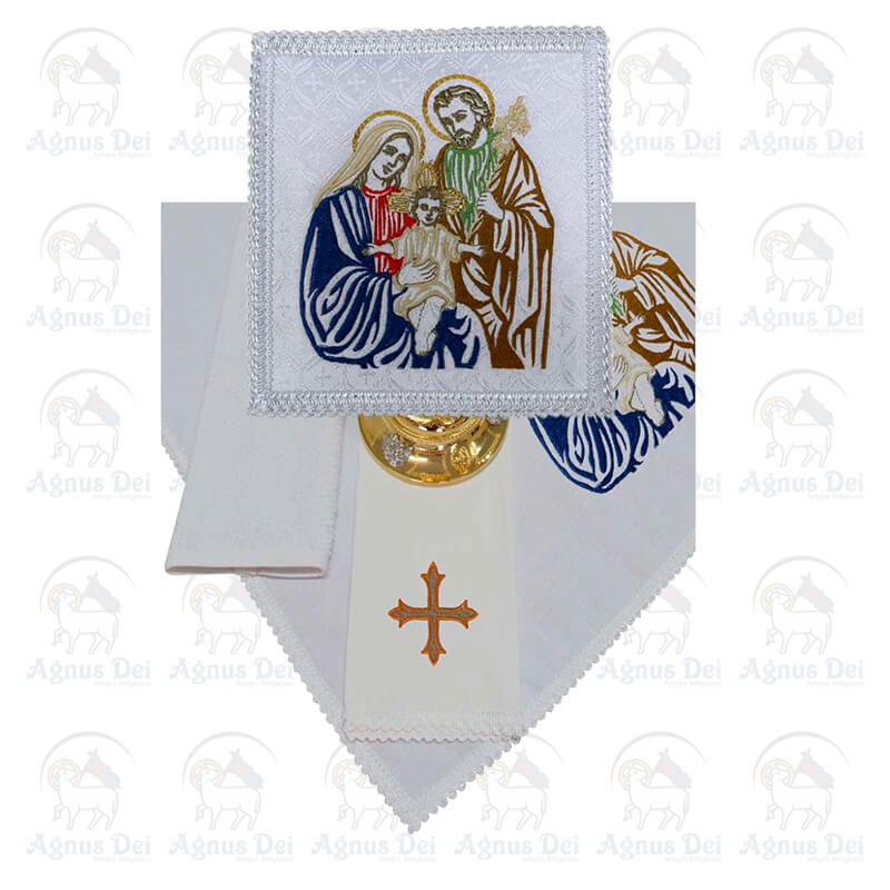 Conjunto de Alfaias Bordado Santos CE 300 B106