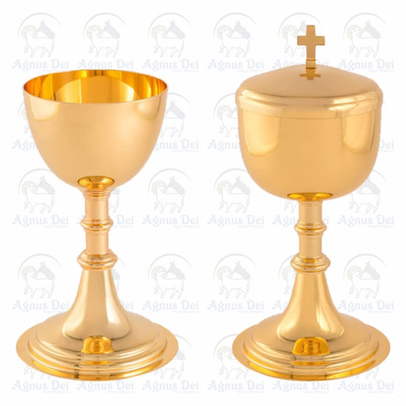 Conjunto DT Cálice 8016 e Cibório 9016 LI