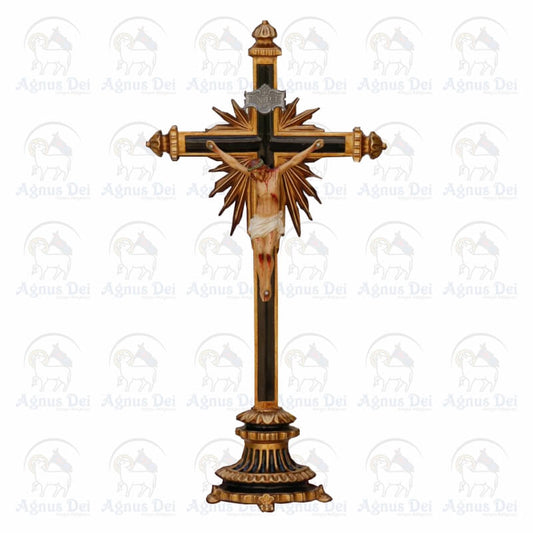 Crucifixo de Mesa Barroco Ornado 015