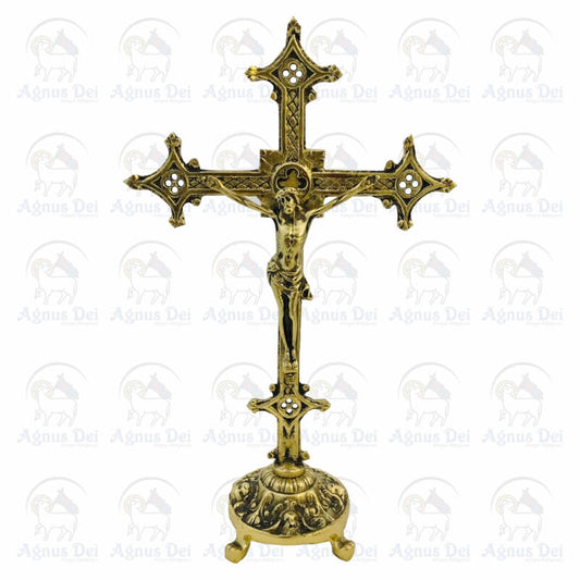 Crucifixo de Mesa Anjo PB