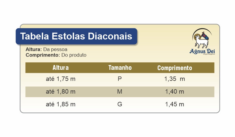 Estola Sacerdotal Nossa Senhora Aparecida CE 305 256