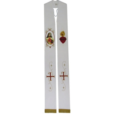 Estola Sacerdotal Sagrado Coração de Jesus CN 042 01